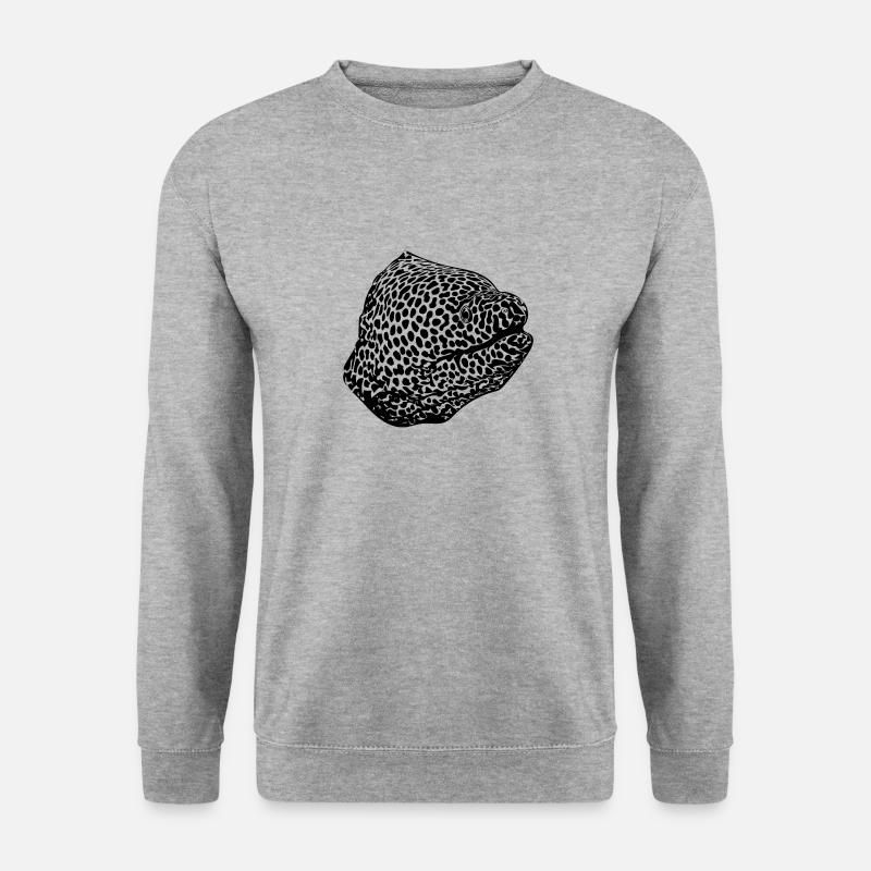 Muräne - Unisex Pullover - Weißgrau meliert
