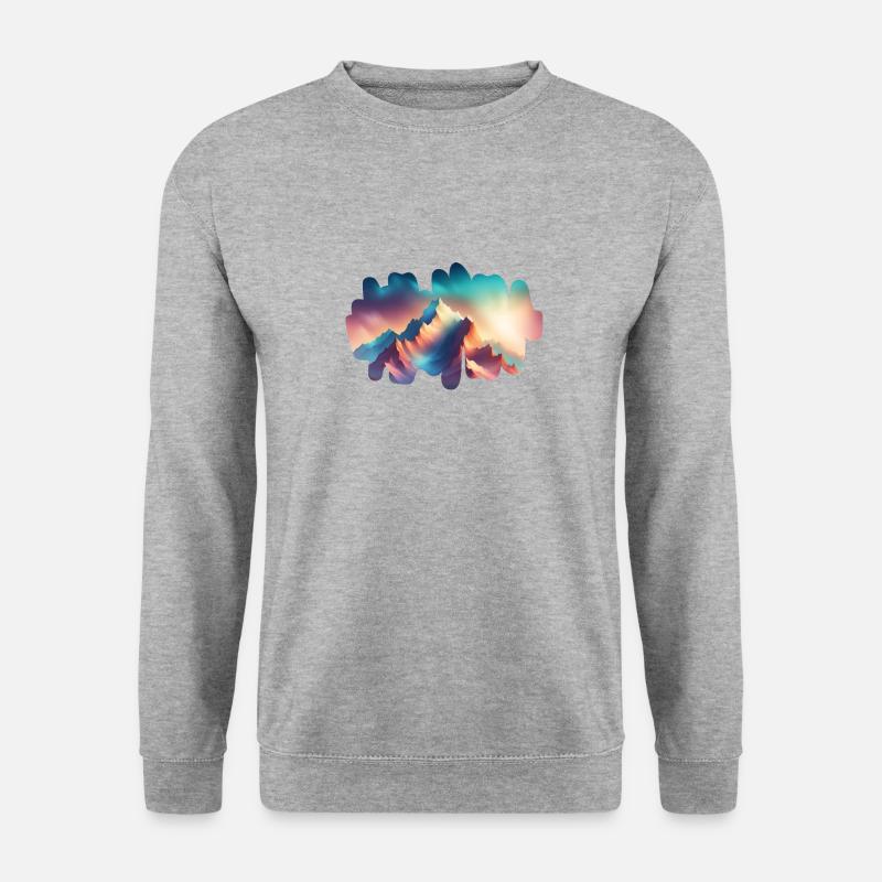 Mountain - Unisex Sweatshirt - salt & pepper