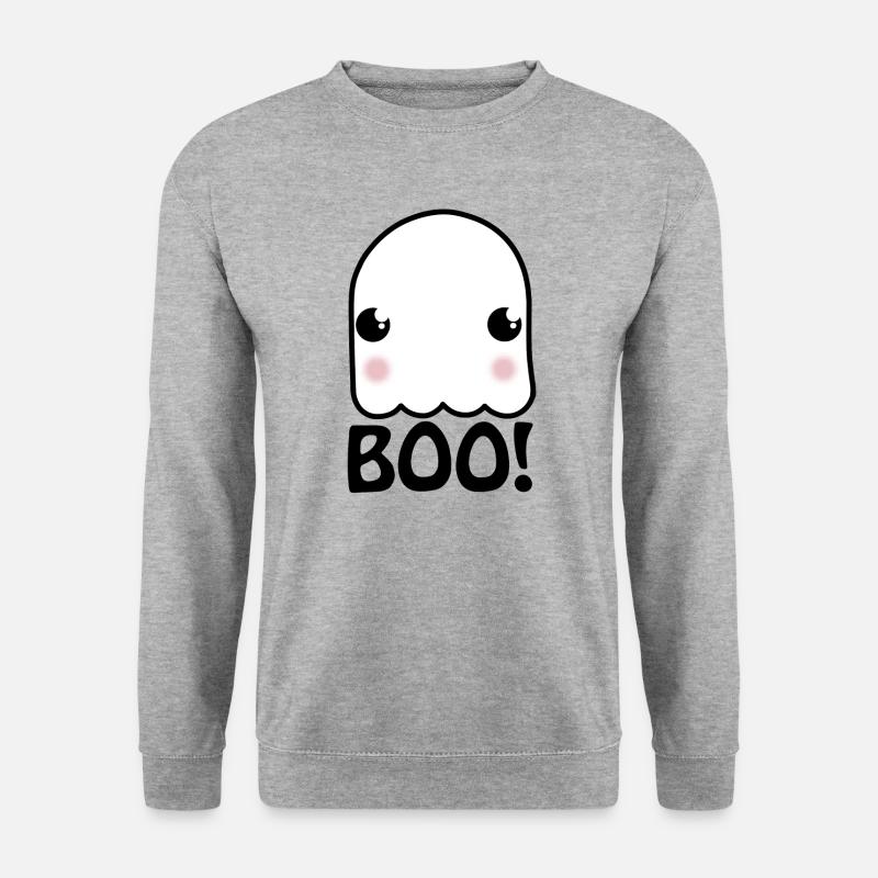 Fantôme mignon. - Sweat-shirt Unisexe - gris chiné