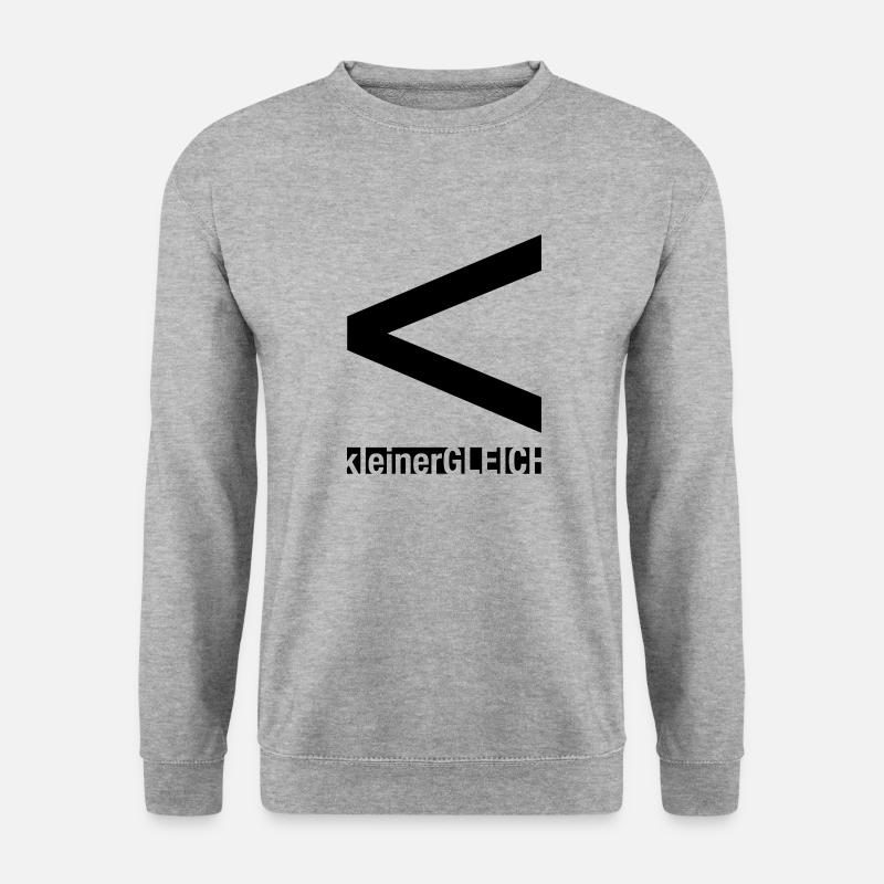 Logo - Unisex Pullover - Weißgrau meliert