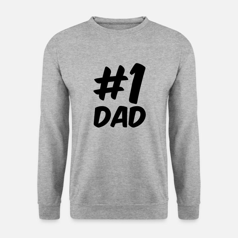 #1 Dad - Unisex Sweatshirt - salt & pepper