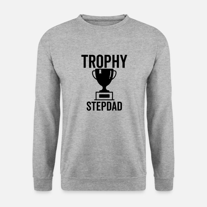 Trophäe Stiefvater - Unisex Pullover - Weißgrau meliert