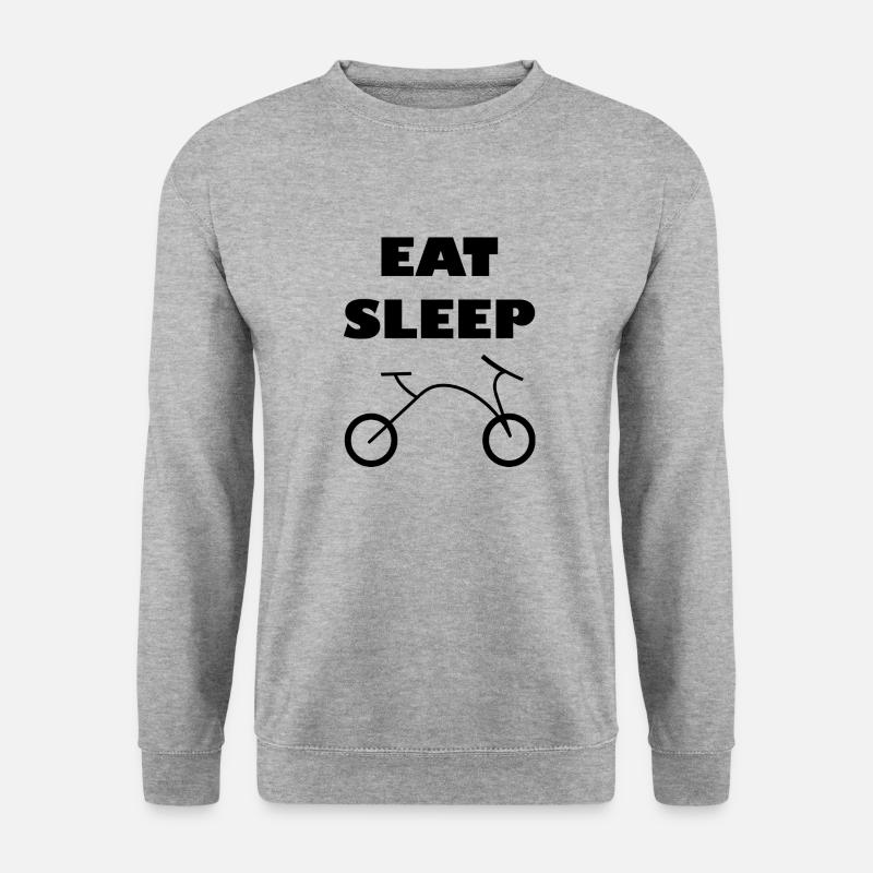 Bike Life 2 - Unisex Pullover - Weißgrau meliert