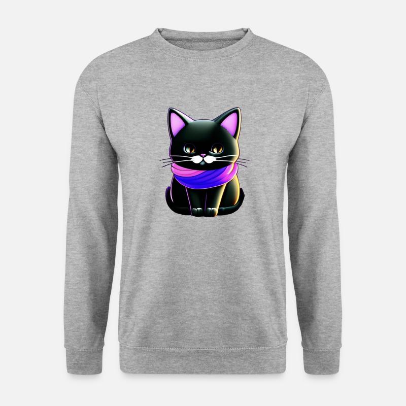 Cat - Unisex Sweatshirt - salt & pepper