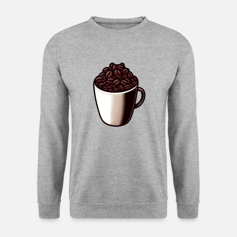 Coffee Tea - Coffee Cup - Tea - Unisex Sweatshirt - salt & pepper