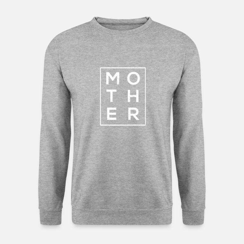 MÈRE - MAMA - MUTTI - Sweat-shirt Unisexe - gris chiné
