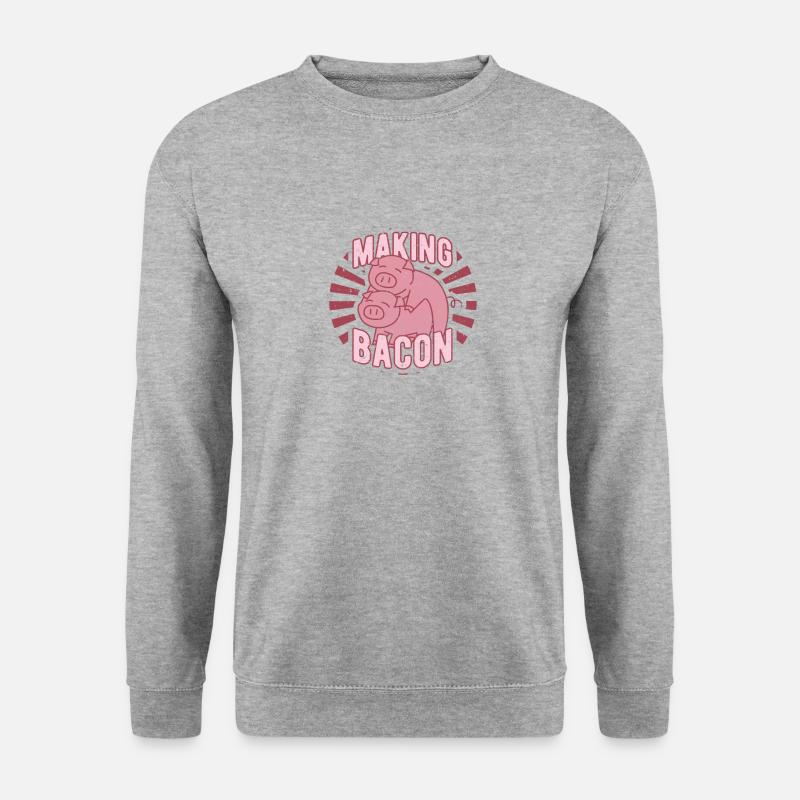 Making Bacon - Ham Pig - Gift - Unisex Sweatshirt - salt & pepper
