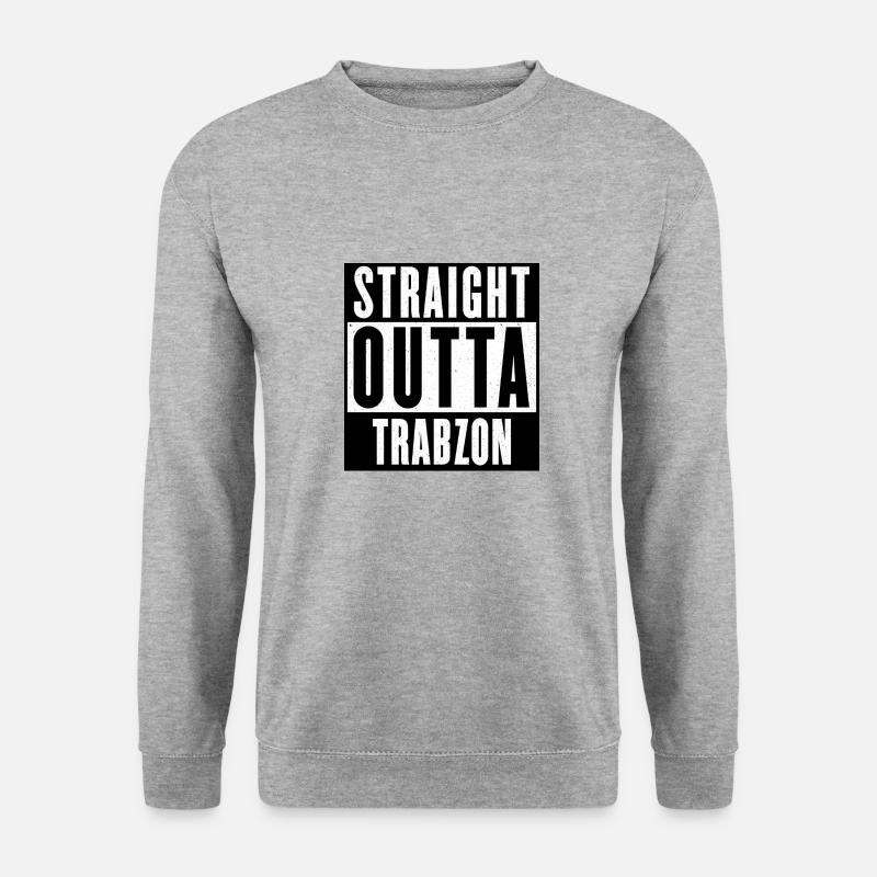 Trabzon - Unisex Pullover - Weißgrau meliert