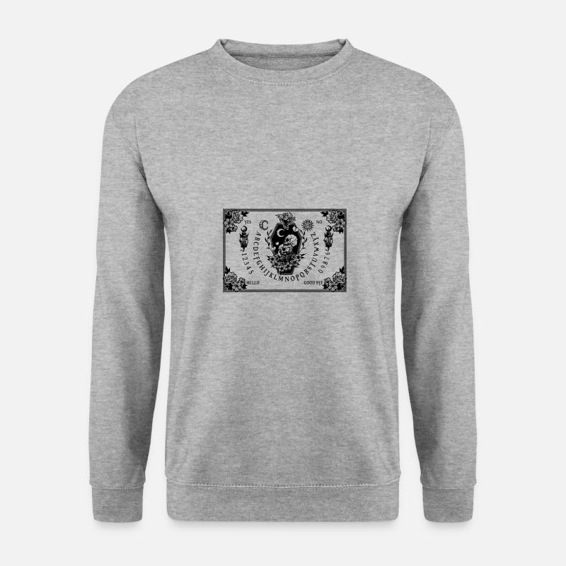 Ouija Board Skelette verliebt - Unisex Pullover - Weißgrau meliert