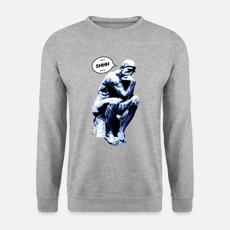 thinker - Unisex Sweatshirt - salt & pepper