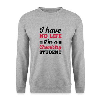 Chimie - Sweat-shirt Unisexe - gris chiné - Devant - Alina (178cm) & Michal (187cm)
