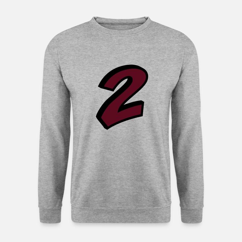 2 - Unisex Sweatshirt - salt & pepper