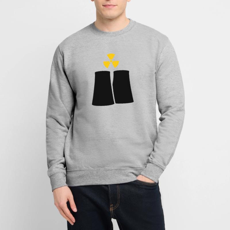 Centrale nucleare (2c) Felpa unisex