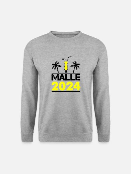 malle 2024 - Unisex Sweatshirt - salt & pepper
