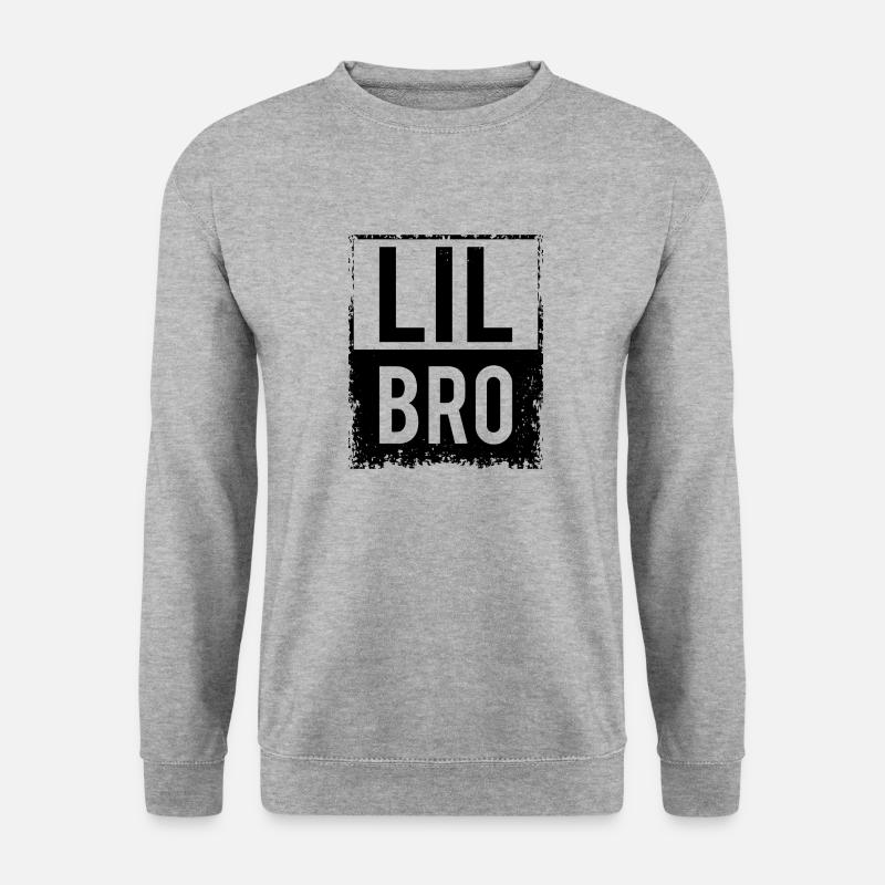 Bruder - Unisex Pullover - Weißgrau meliert