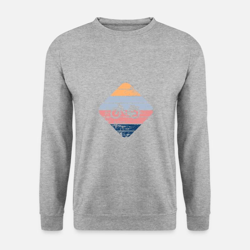 Moped - Unisex Pullover - Weißgrau meliert