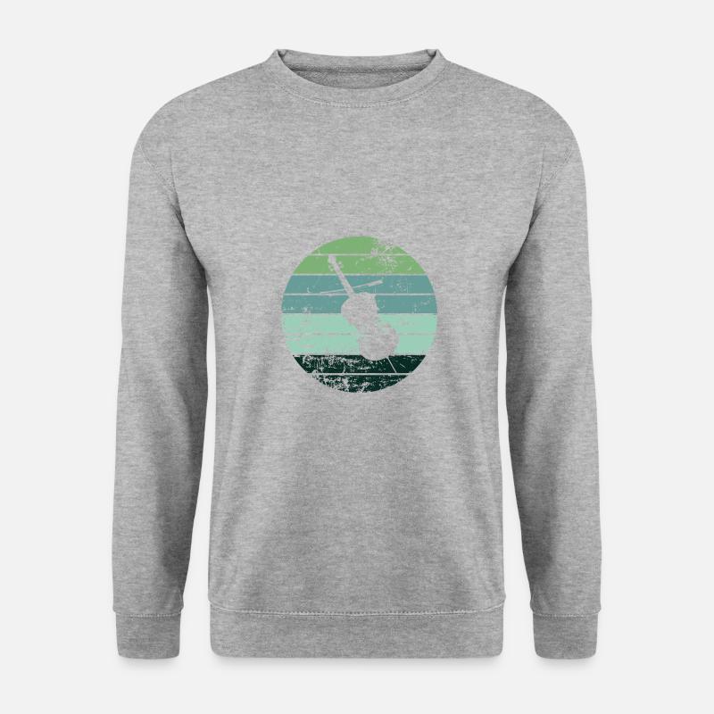 Cello - Unisex Pullover - Weißgrau meliert
