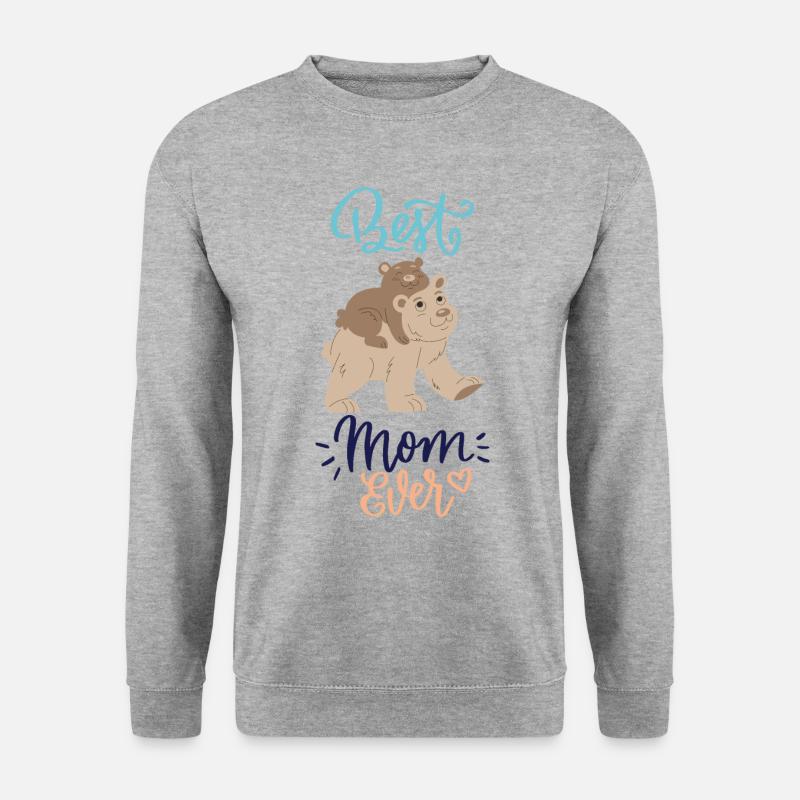 Best mom ever - Unisex Sweatshirt - salt & pepper