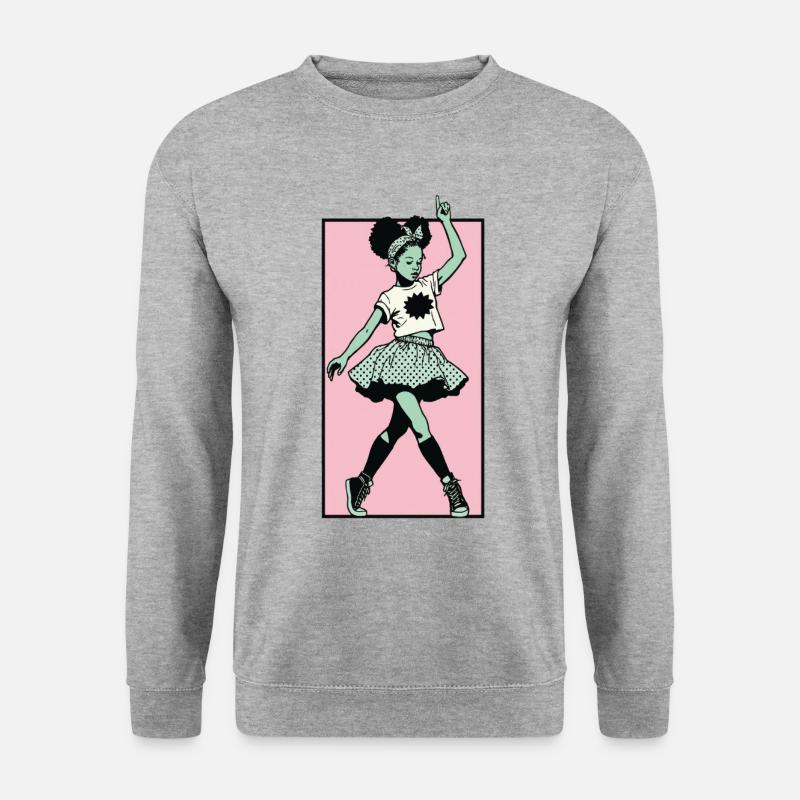 Danseuse #7 - Sweat-shirt Unisexe - gris chiné