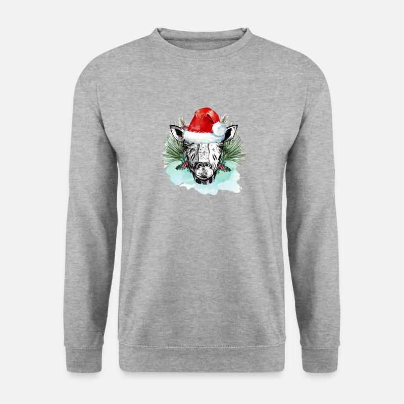 Giraffe Christmas - Unisex Sweatshirt - salt & pepper