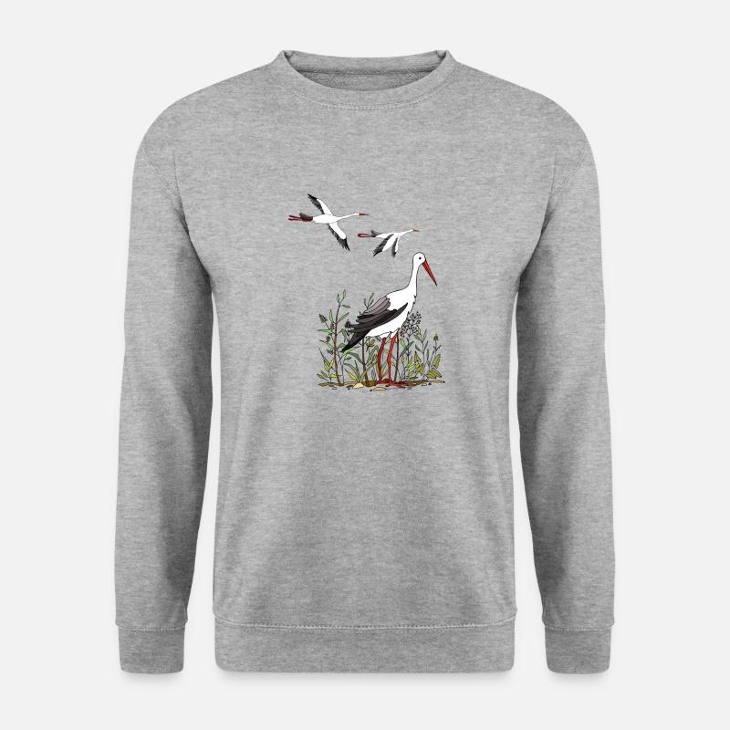 Storks - Unisex Sweatshirt - salt & pepper