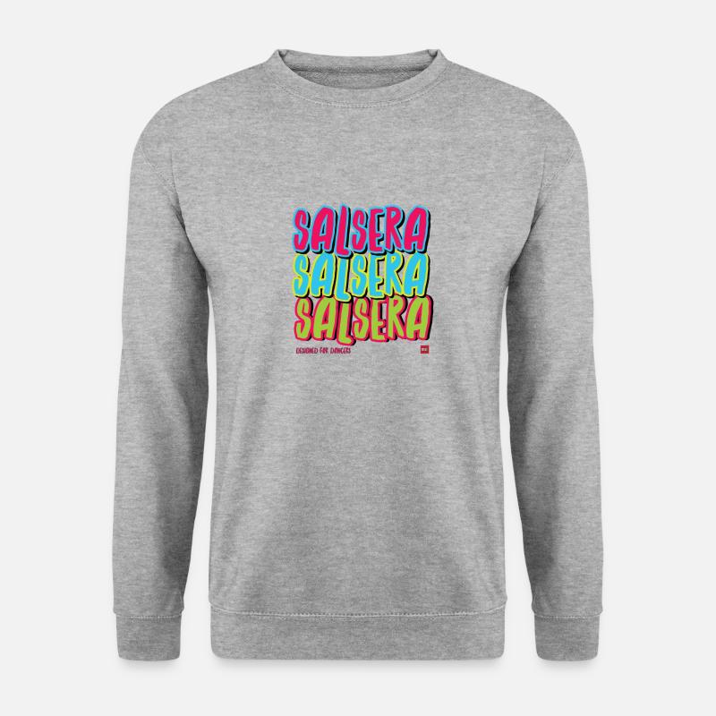Salsera Graffiti Style #1 - Unisex Pullover - Weißgrau meliert