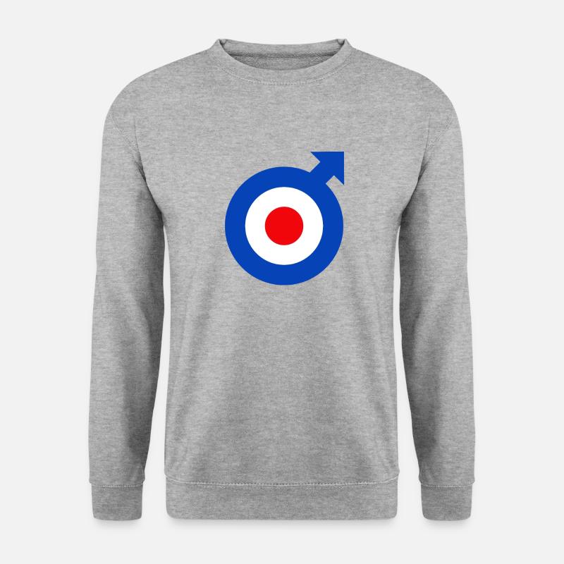 Emblema Mod - Felpa unisex - grigio chiaro melange