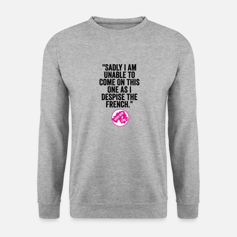 Schwester Michael Derry - Unisex Pullover - Weißgrau meliert