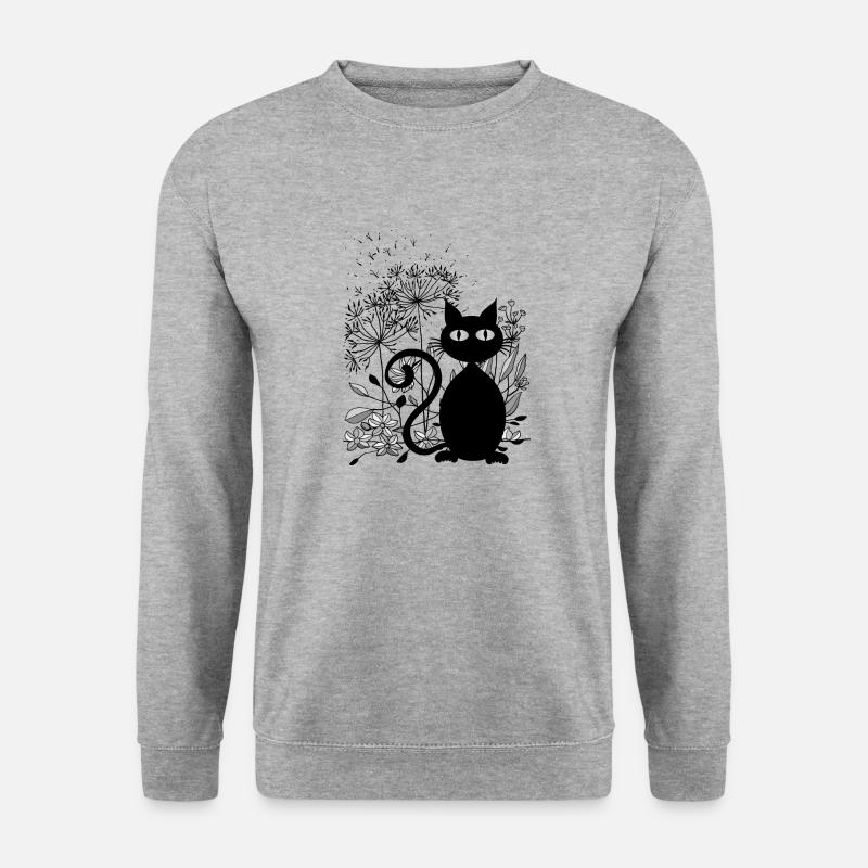 Cat - Unisex Sweatshirt - salt & pepper
