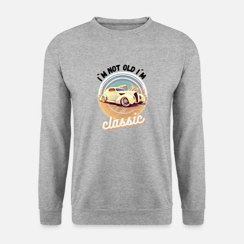 classic not old - Unisex Sweatshirt - salt & pepper