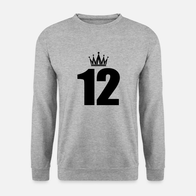 12 - Unisex Sweatshirt - salt & pepper