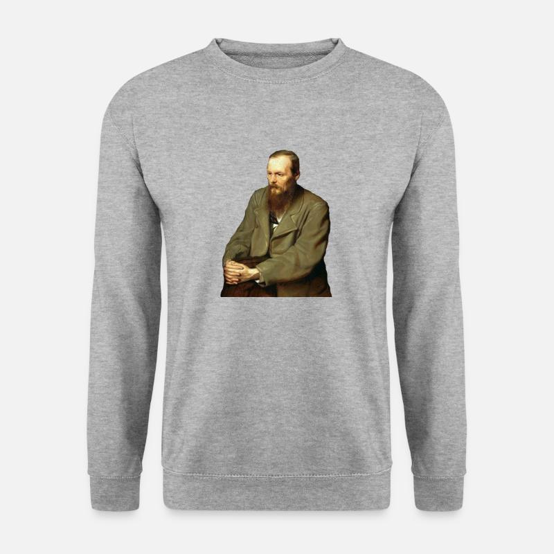 Der Großinquisitor - Unisex Pullover - Weißgrau meliert