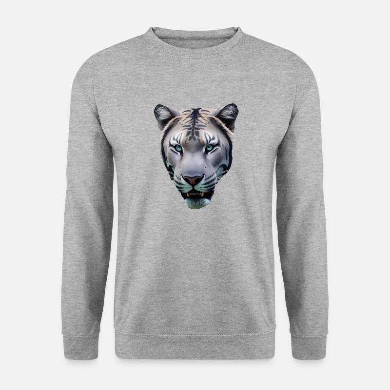 versprechen - Unisex Pullover - Weißgrau meliert