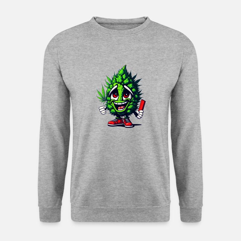 420 -Feierabend - Unisex Pullover - Weißgrau meliert