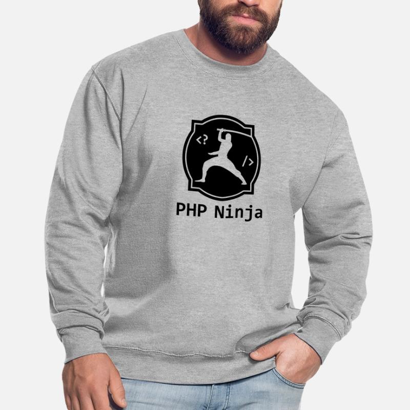 PHP Ninja - PHP Programmer Coder Nerd Webdesign Unisex Sweatshirt