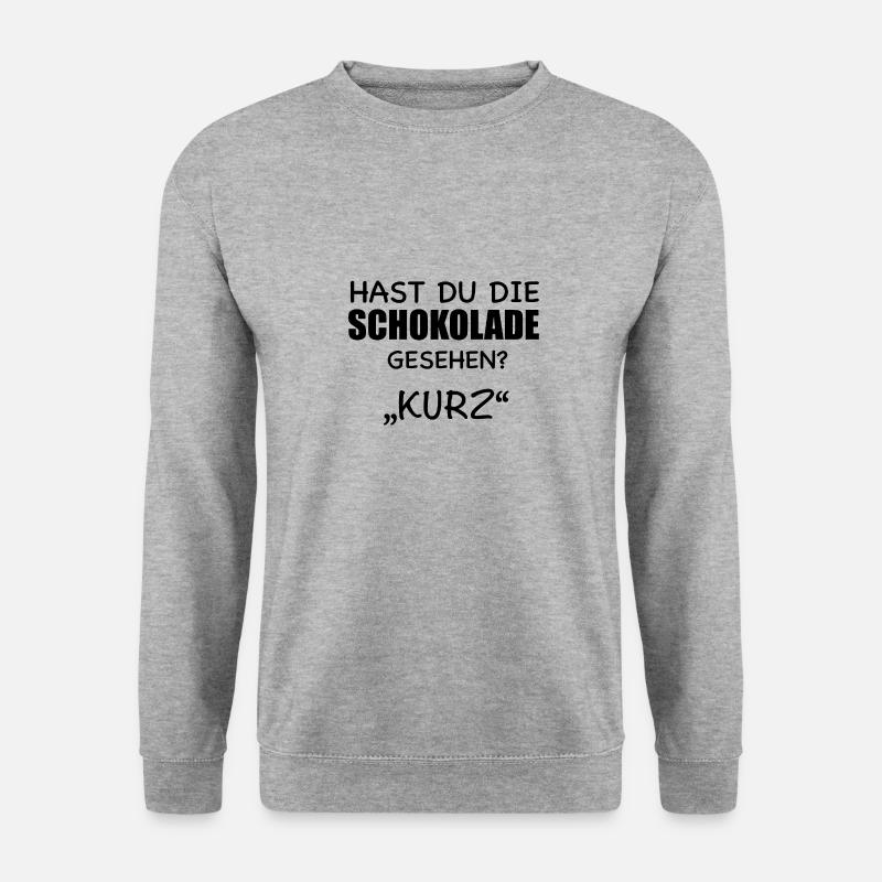 Lustige Sprüche Spruch - Unisex Pullover - Weißgrau meliert