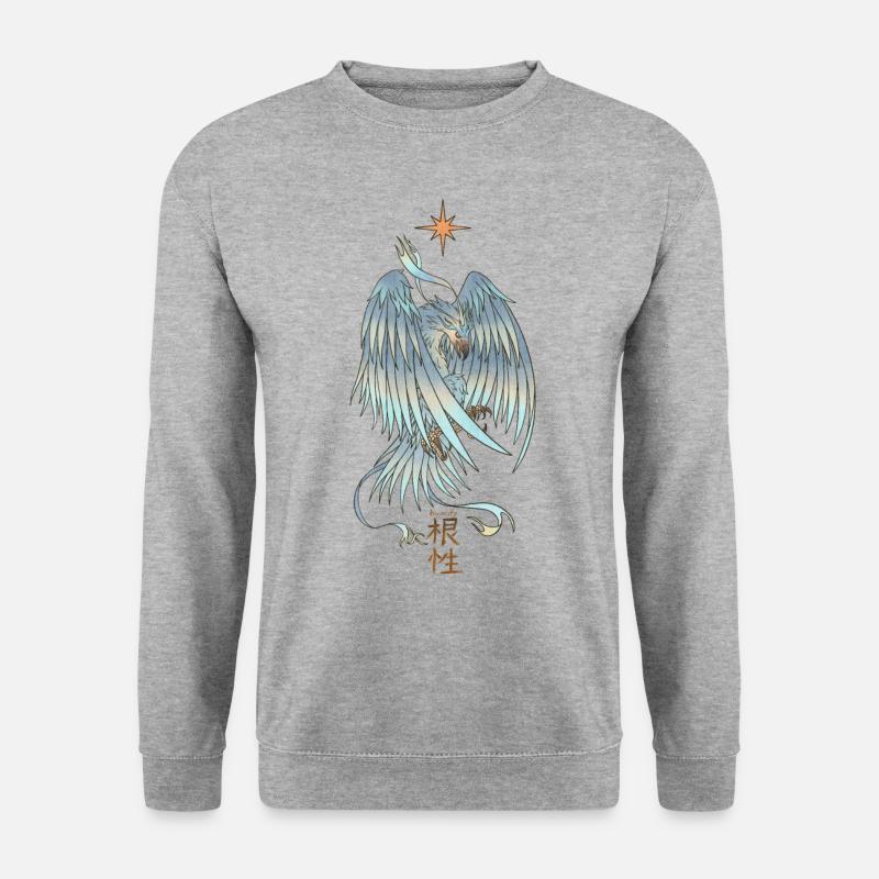 Tenacity - Unisex Pullover - Weißgrau meliert