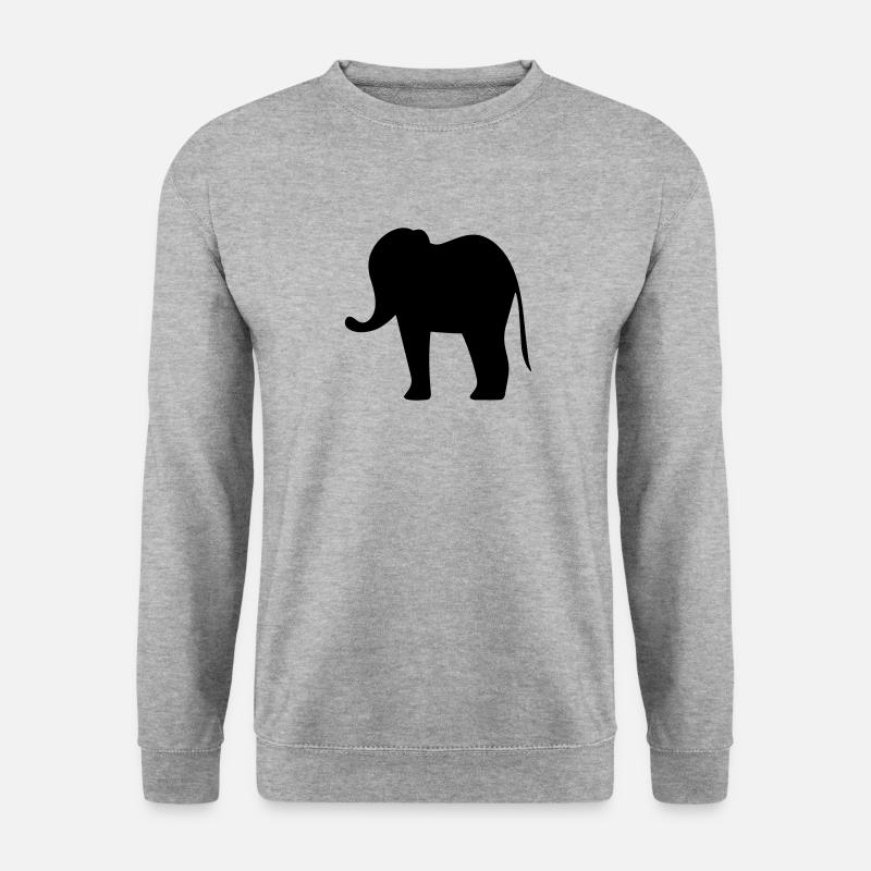 elephant - Unisex Sweatshirt - salt & pepper