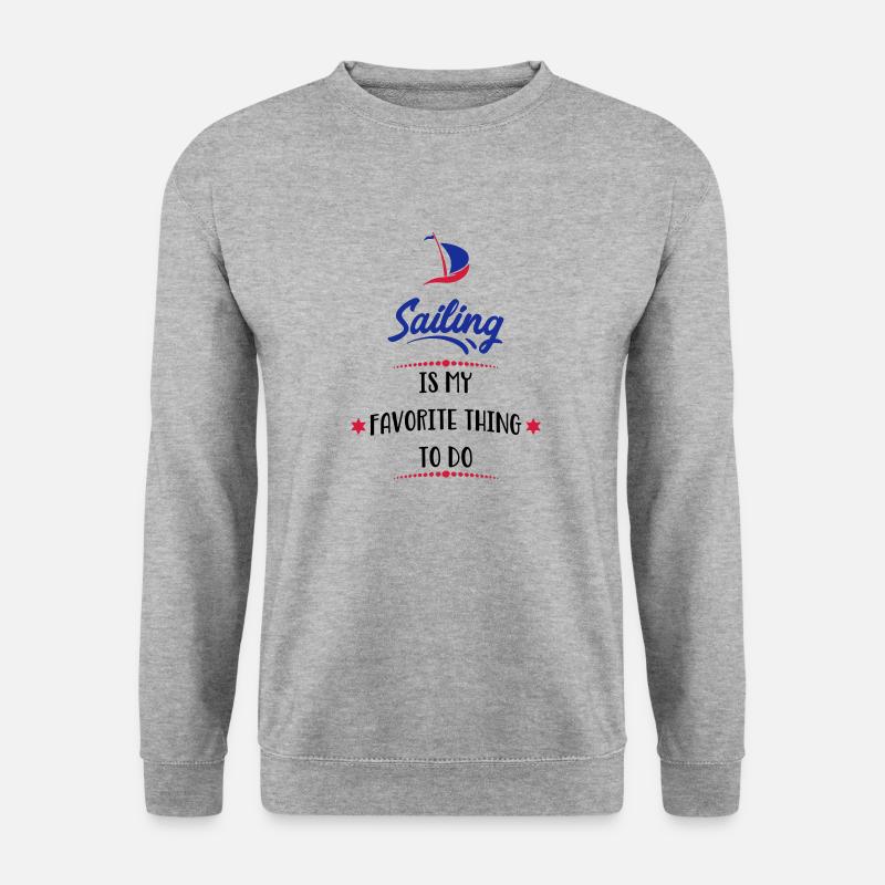 sailing - Unisex Sweatshirt - salt & pepper