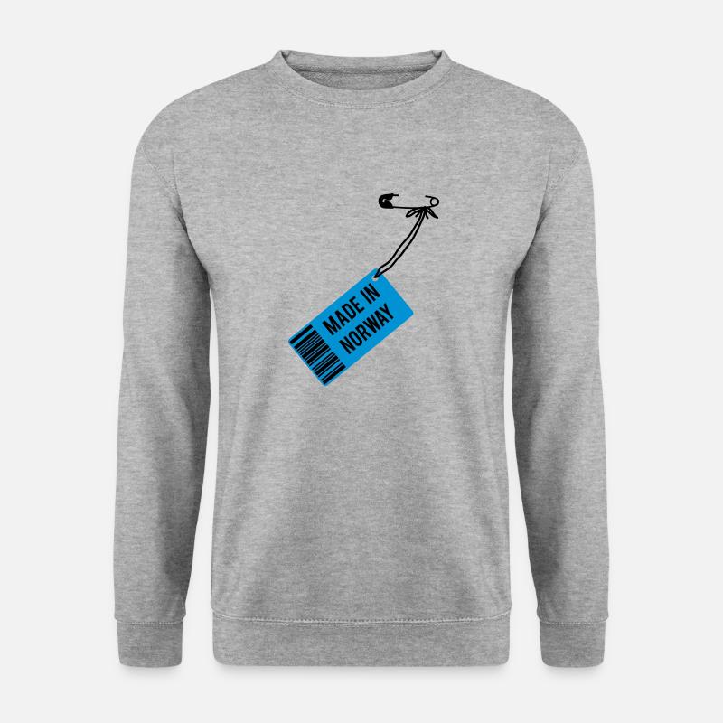 Made in Norway - Unisex Sweatshirt - salt & pepper