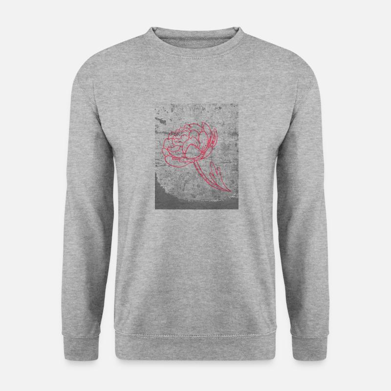 RoseDesign - Unisex Sweatshirt - salt & pepper