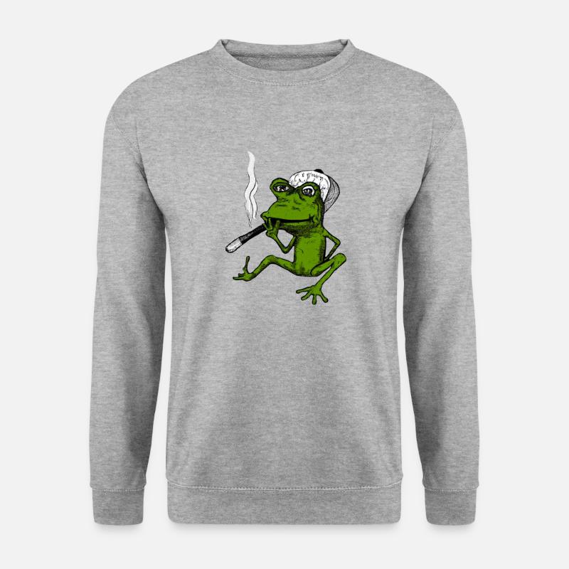 Root-Frog - Unisex Sweatshirt - salt & pepper