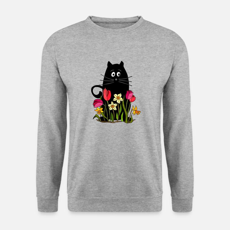 Cat - Unisex Sweatshirt - salt & pepper