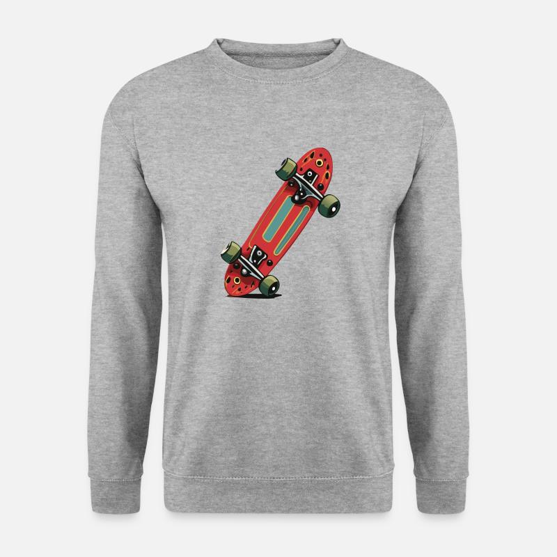 Skateboard - Unisex Sweatshirt - salt & pepper