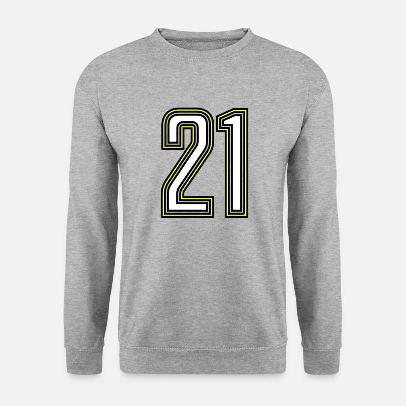 21 - Unisex Sweatshirt - salt & pepper