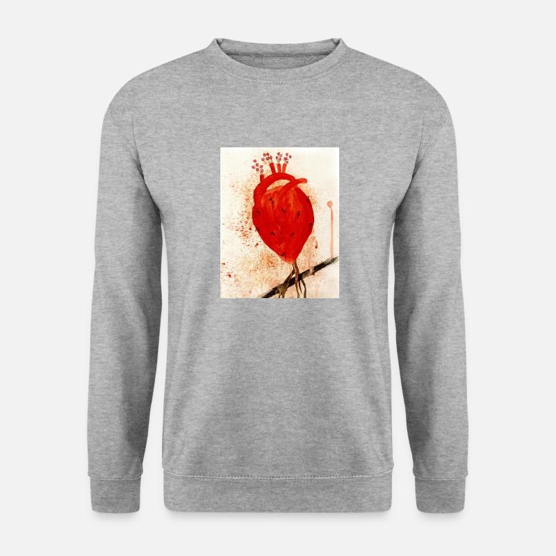 Blooming Passion - Unisex Sweatshirt - salt & pepper