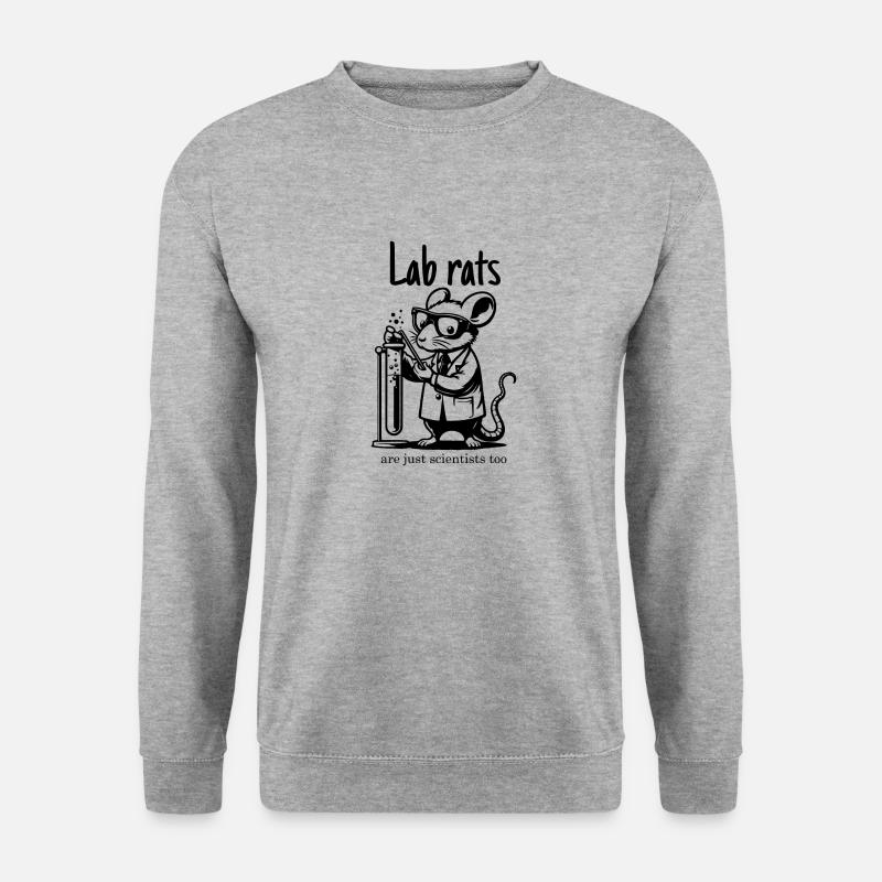 Lab rats - Unisex Sweatshirt - salt & pepper
