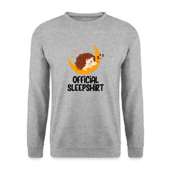 Drôle de dicton photo humour drôle idée idée cadeau - Sweat-shirt Unisexe - gris chiné - Devant - Alina (178cm) & Michal (187cm)