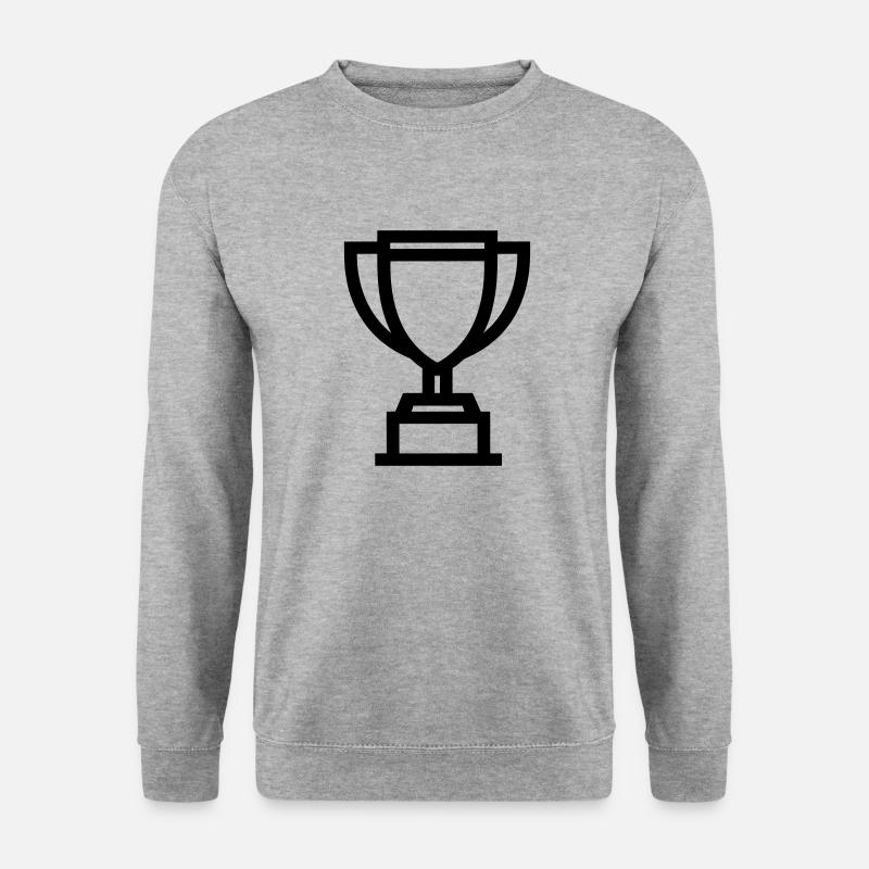 trophy - Unisex Sweatshirt - salt & pepper