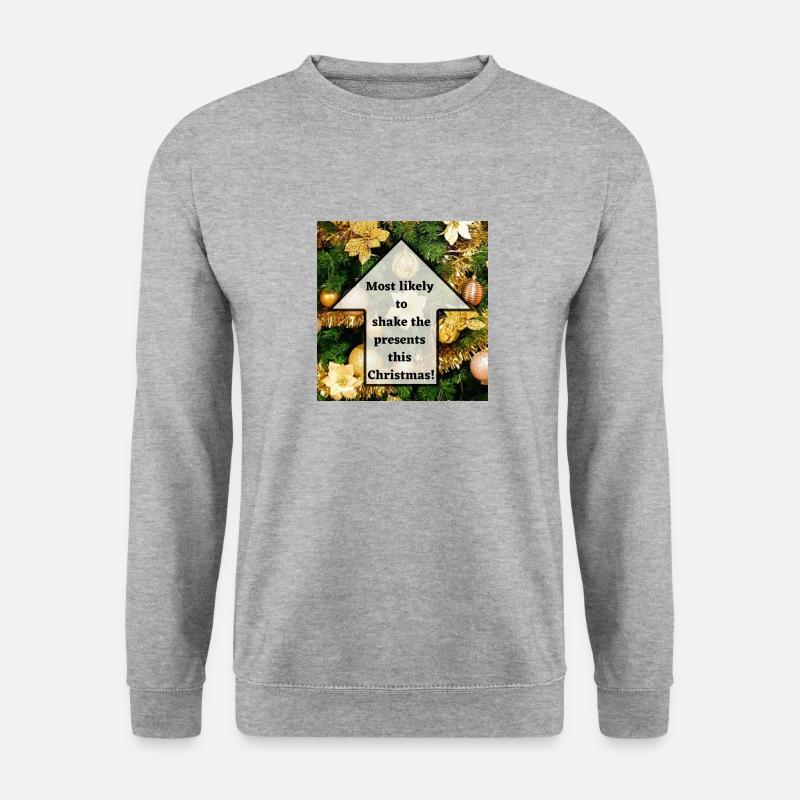 Present Shaker - Unisex Sweatshirt - salt & pepper